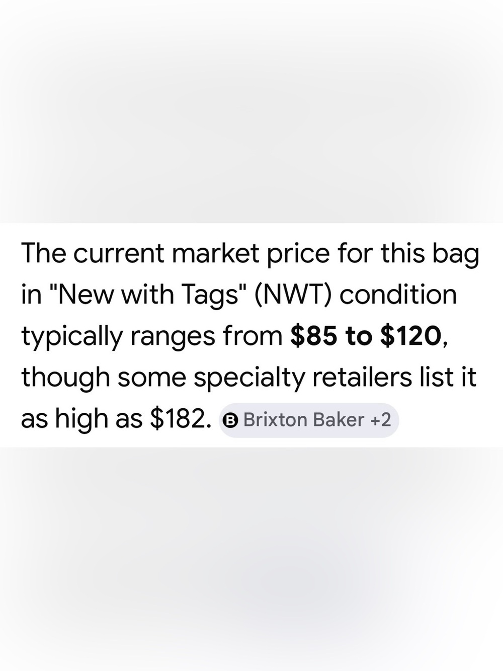 ♠️Kate Spade Cloud Cover Blue “Wilson Road Jane” Nylon Purse - Picture 12 of 13